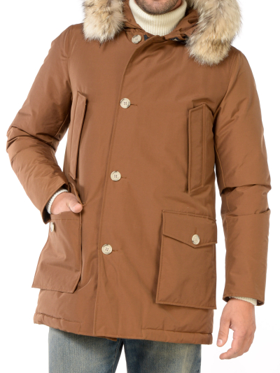 giaccone da uomo Woolrich artic parka con pelliccia rimovibile