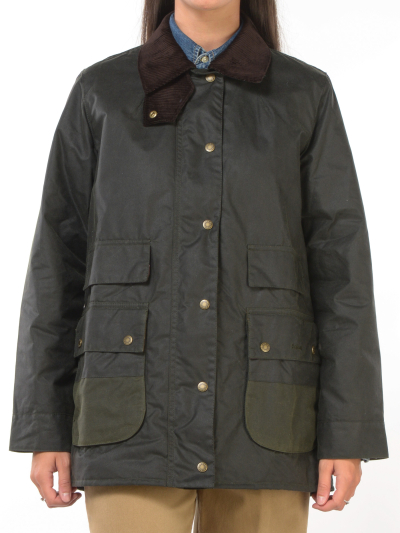 giubbino da donna Barbour Modern Border in cotone cerato