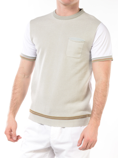 t-Shirt da uomo Bob in maglia operata
