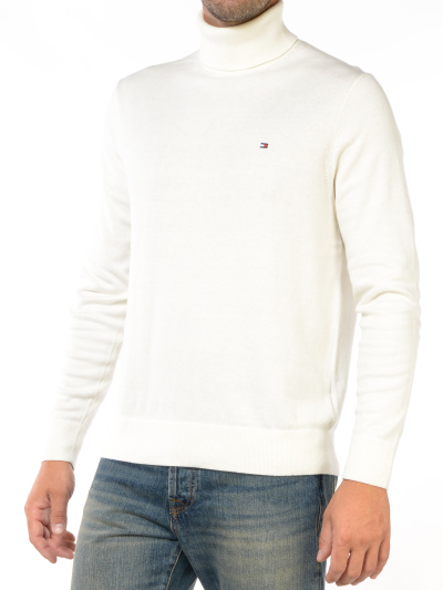 maglia da uomo Tommy Hilfiger dolcevita con logo