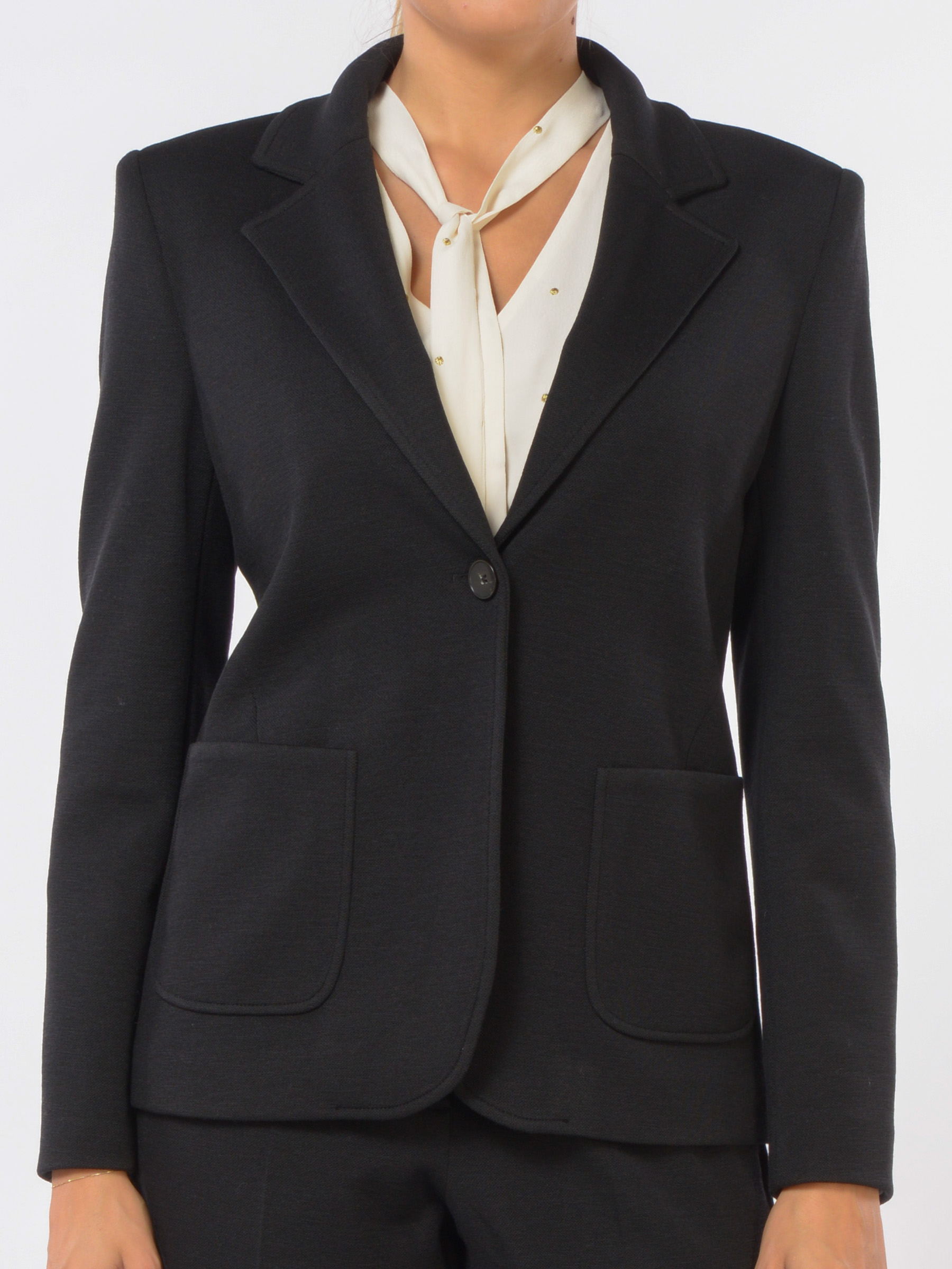 giacca da donna Seventy in misto lana vergine a monopetto