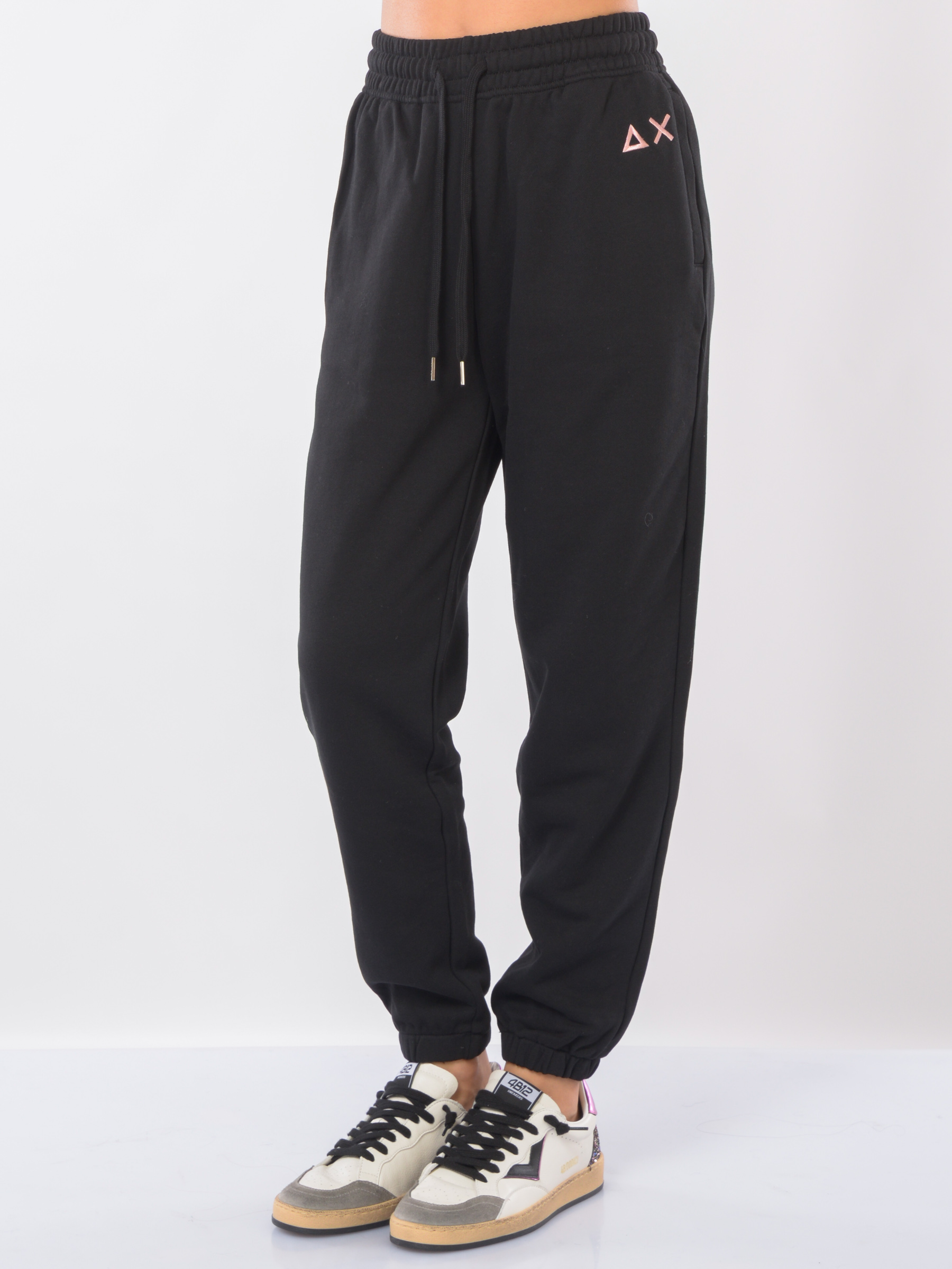 pantalone da donna Sun68 in felpa con logo