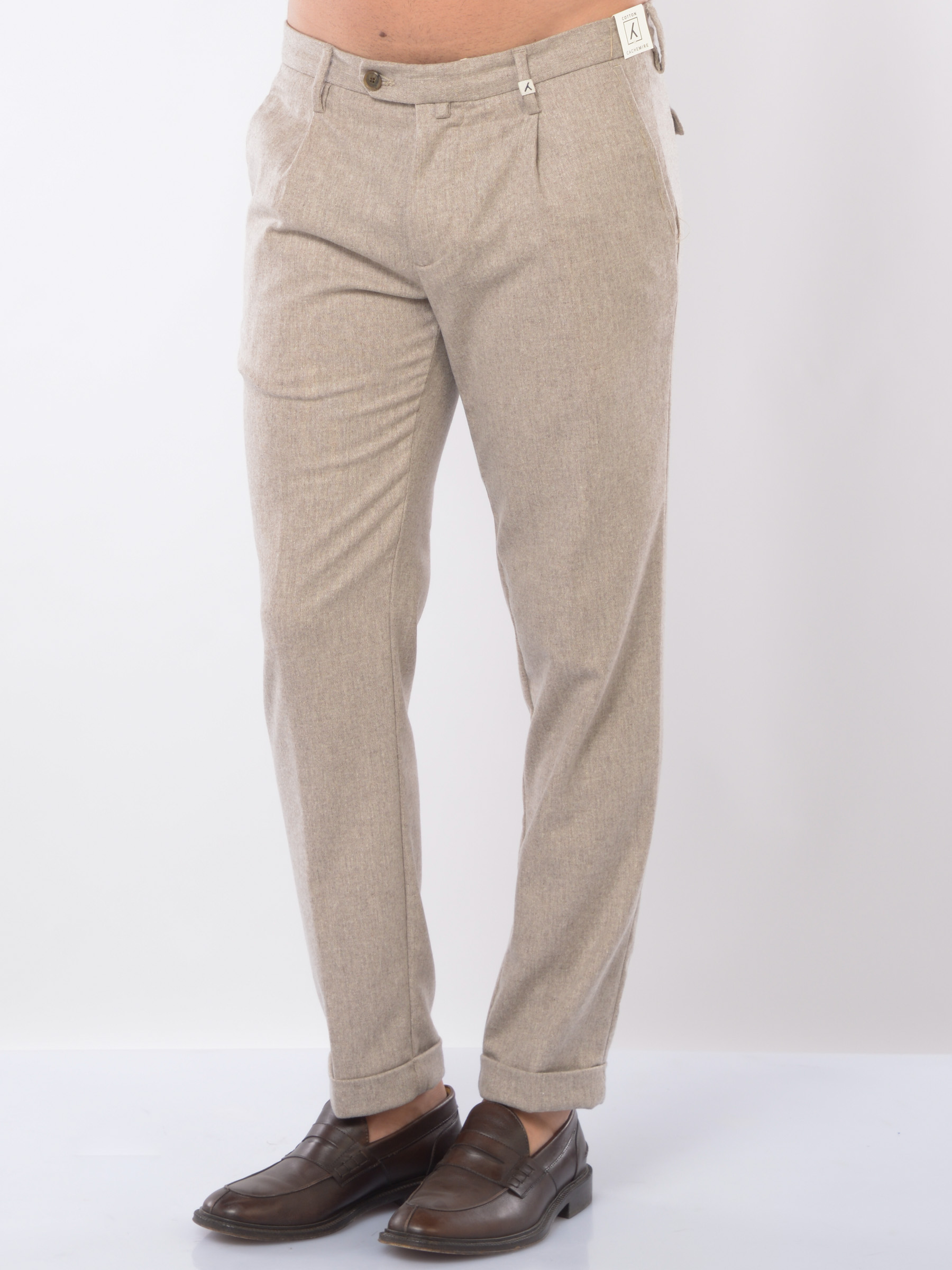 pantalone da uomo Myths chino con pinces