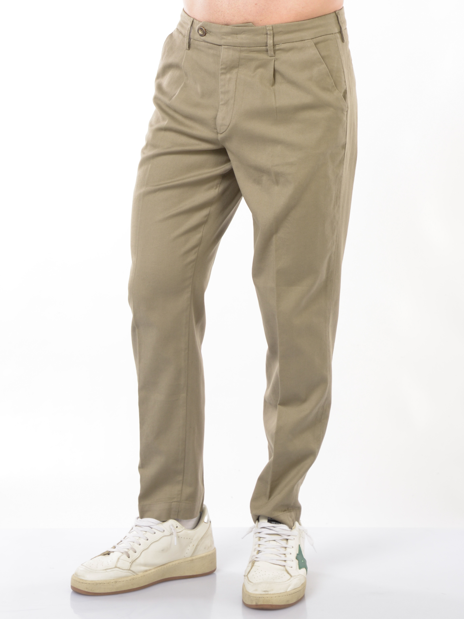 pantalone da uomo Rehash chino con pinces