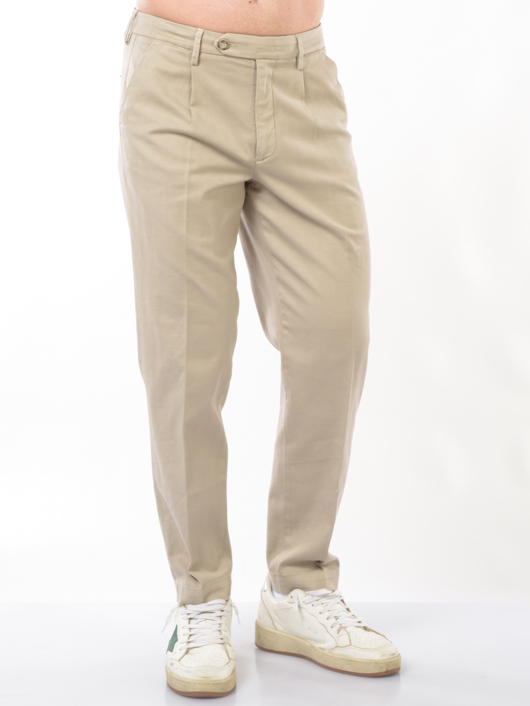 pantalone da uomo Rehash chino con pinces