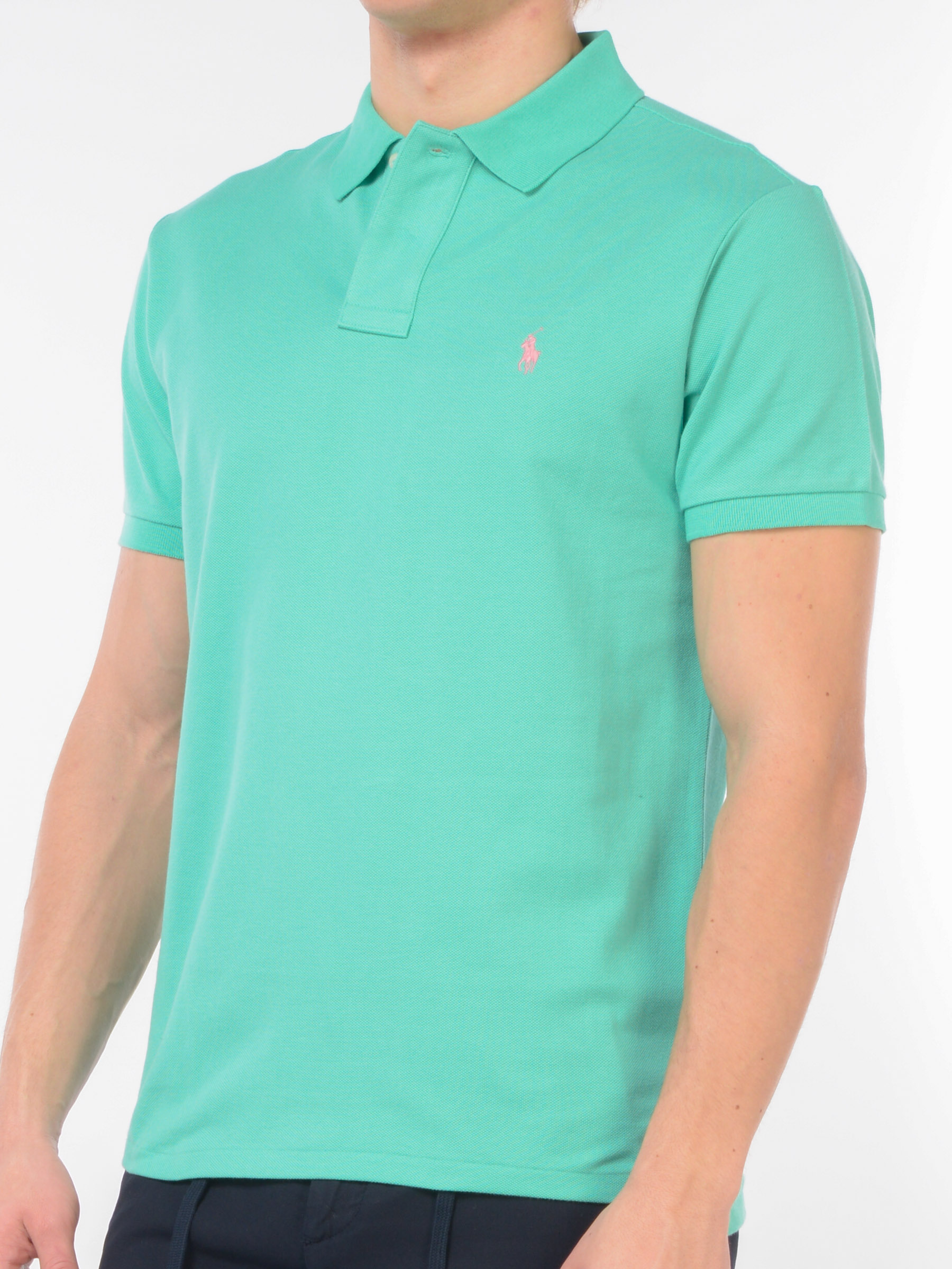 polo da uomo Ralph Lauren manica corta slim fit