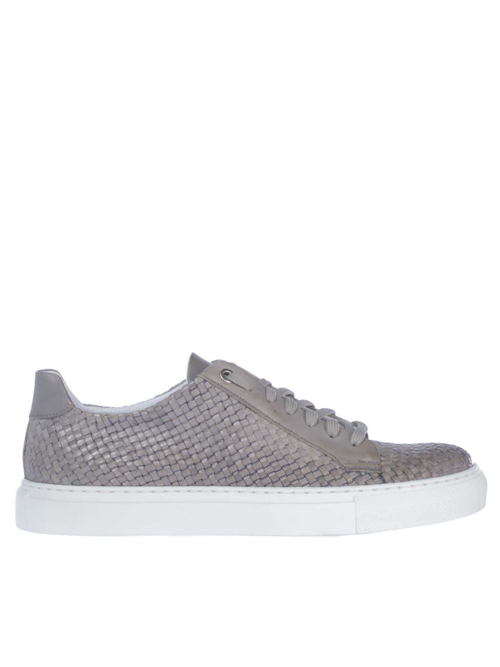 Sneaker uomo Seventy in pelle intrecciata