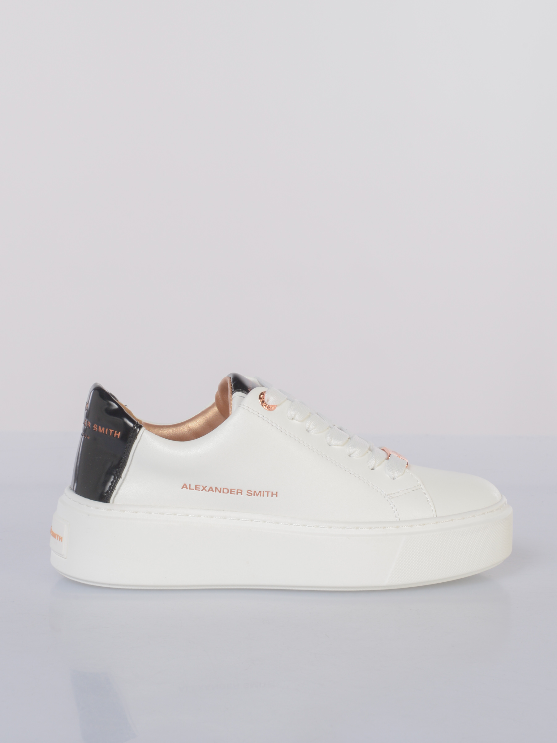 sneaker da donna Alexander Smith London High con inserti effetto vernice