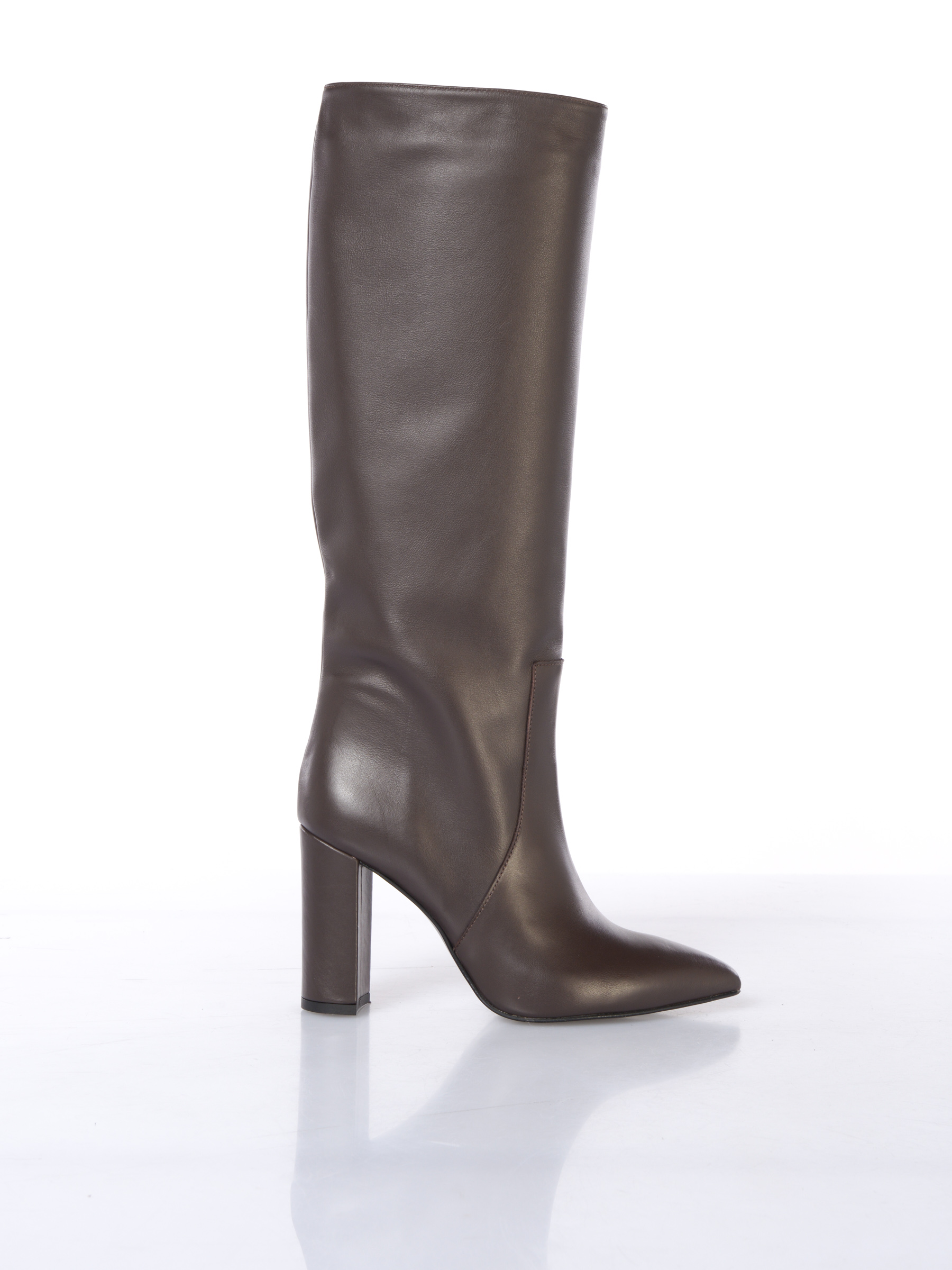 stivale da donna Ovye in vera pelle con tacco