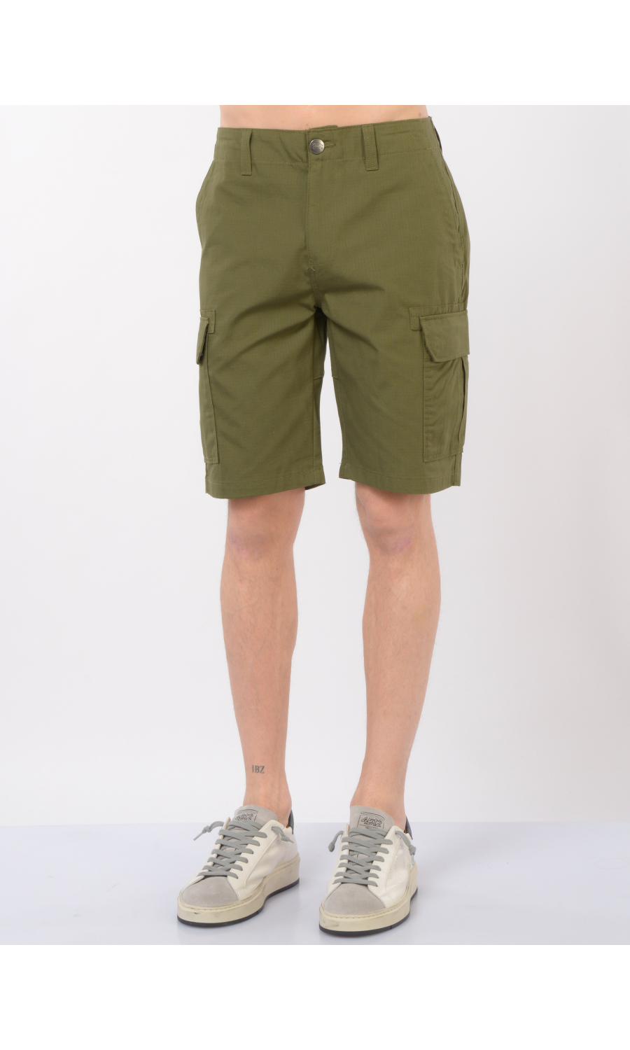 bermuda da uomo Dickies cargo in cotone verde