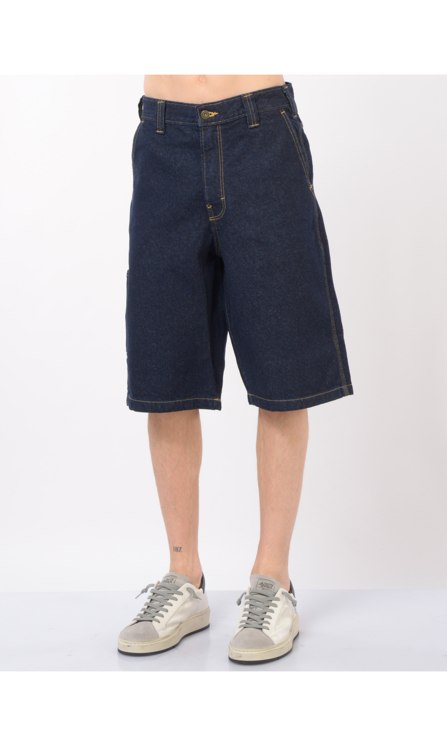 bermuda da uomo Dickies in denim over blu