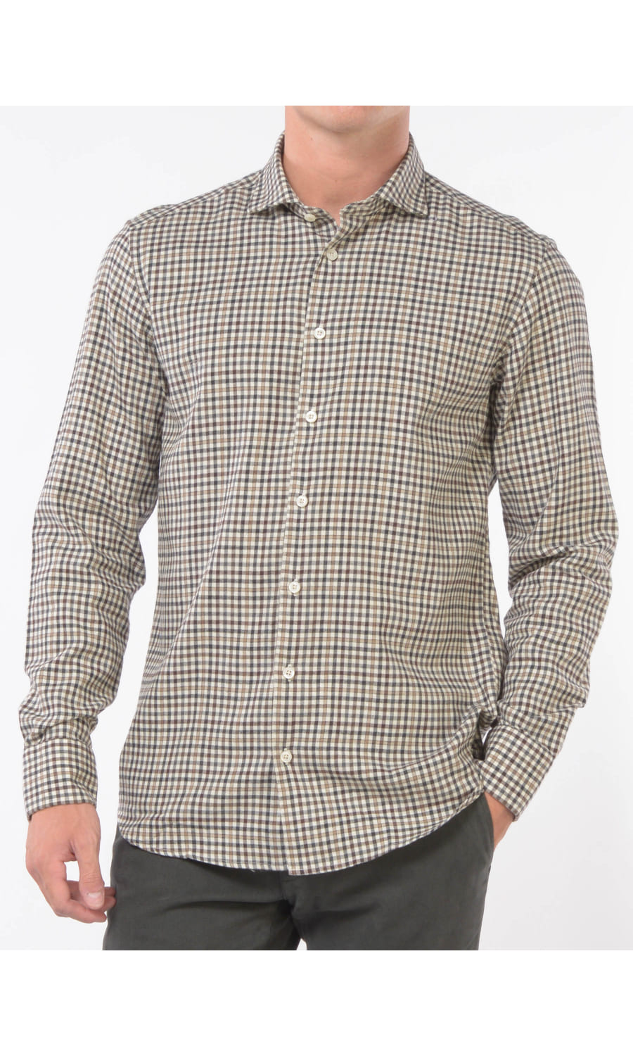 Camicia uomo invernale Bastoncino