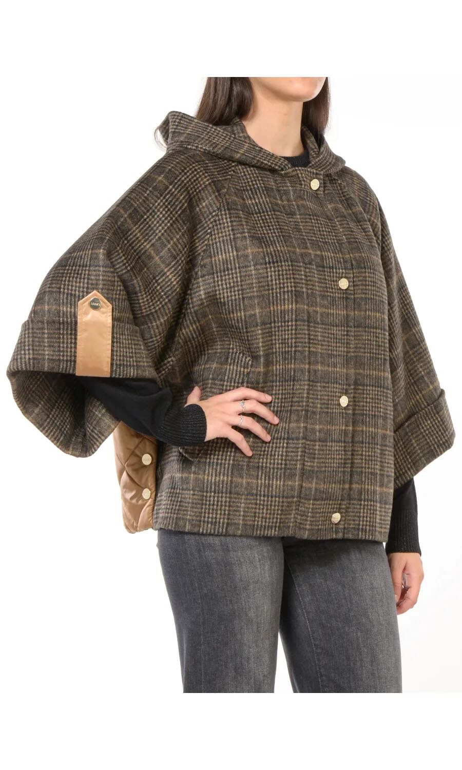 cappotto da donna Liu Jo a quadri 