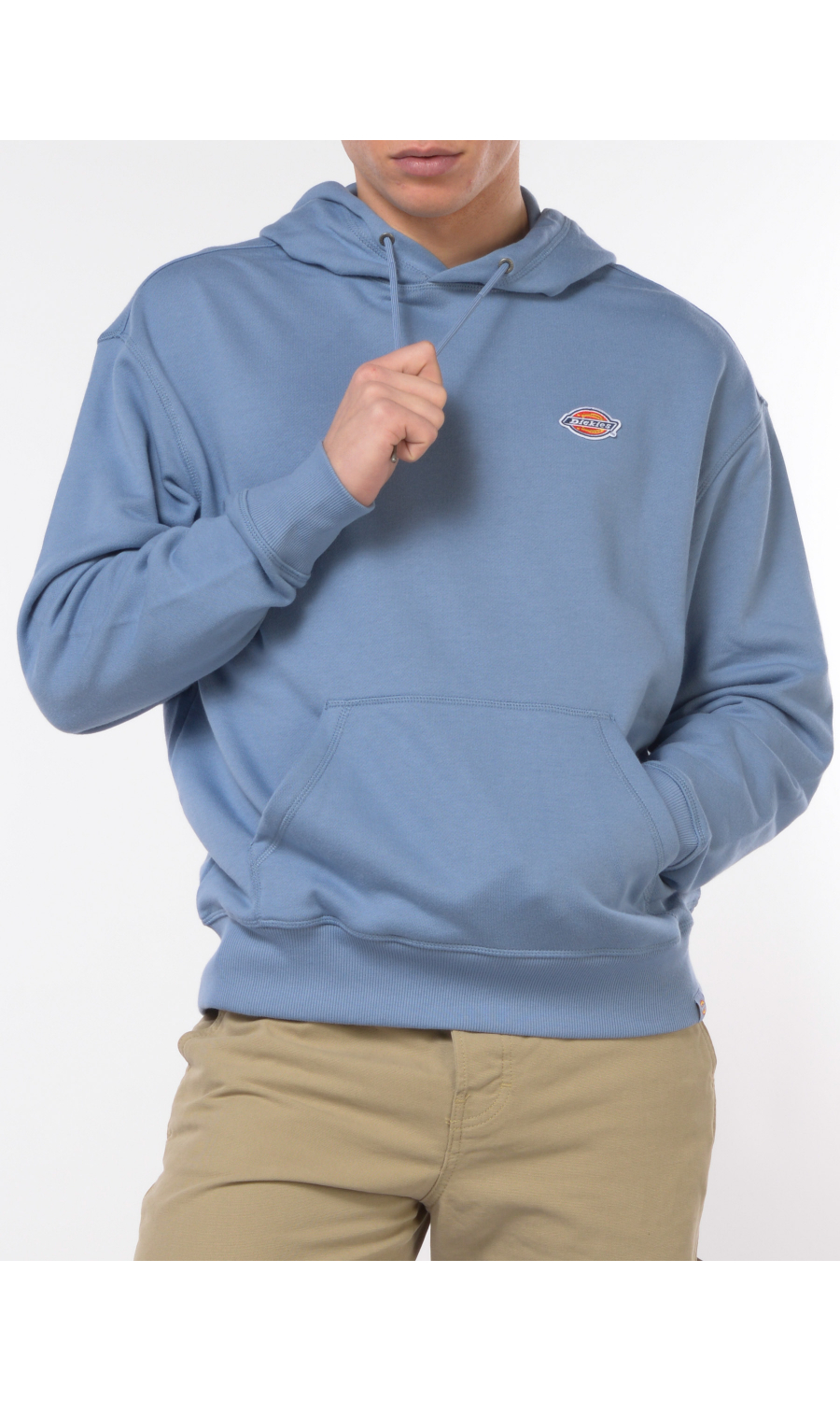 felpa da uomo Dickies con cappuccio e logo blu